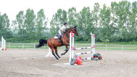 bay, female rider, thursday, white top, Athabasca