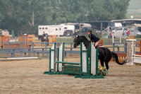 dark bay, cascade, female rider, august 16