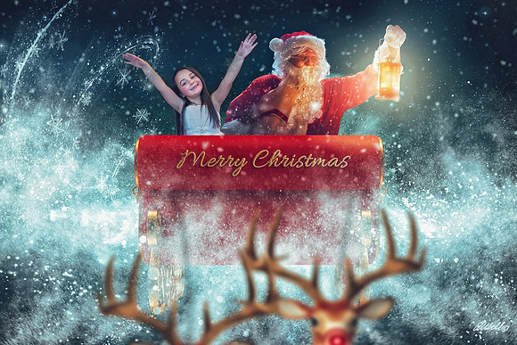 SantaSleigh Olivia 10x7