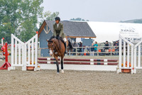 bay, male rider. athabasca, august 16