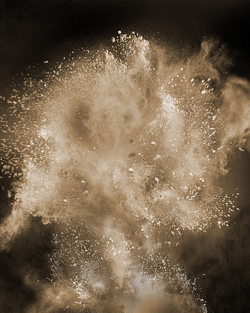 Powder Explosion Vertical Template 2