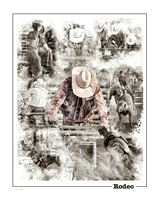 Rodeo collage