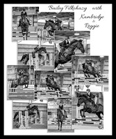 Collage 10 photos plain 10x12 bw