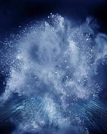 Powder Explosion Vertical Template 1