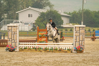 white, female rider, Cascade, august 18